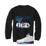 Air Jordan 5 OG Grape Black T-Shirt (addicted to kicks)| illcurrency