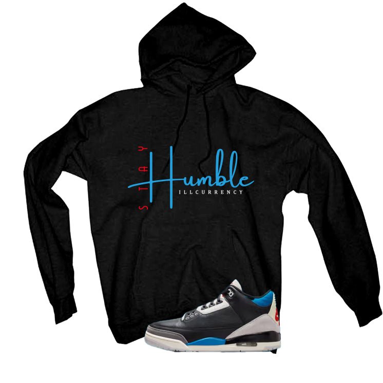 Air Jordan 3 OG Rare Air Black T-Shirt (Stay Humble)| illcurrency