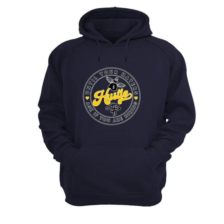 Nike Dunk Low “Michigan” | illcurrency Navy Blue T-Shirt (Haters Catch Up)