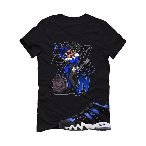 Nike Air Max2 CB ‘94 Varsity Royal Matching T-Shirt Black T-Shirt (Hey Puddin!!)| illcurrency