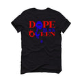 Air Jordan 8 “Playoffs” | illcurrency Black T-Shirt (Dope Black Queen)