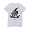 AIR JORDAN 13 “BLUE GREY” | illcurrency White T-Shirt (Goat)
