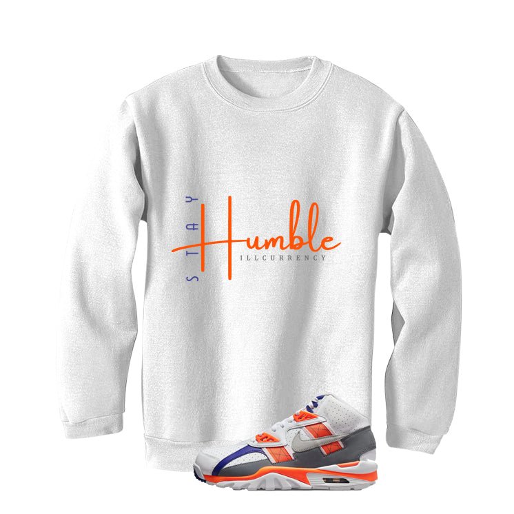 Bo Jackson’s Nike Air Trainer SC Auburn White T-Shirt (Stay Humble)| illcurrency