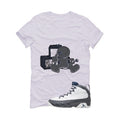 Air Jordan 9 Flint Grey Matching T-Shirt, Sweatshirts & Hoodies White T-Shirt (Fck You)| illcurrency