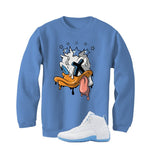 Air Jordan 12 Melo Carolina Blue T-Shirt (Ducked)| illcurrency