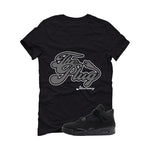 Air Jordan 4 Black Cat Matching T-Shirt, Sweatshirts & Hoodies Black T-Shirt (The Plug)| illcurrency