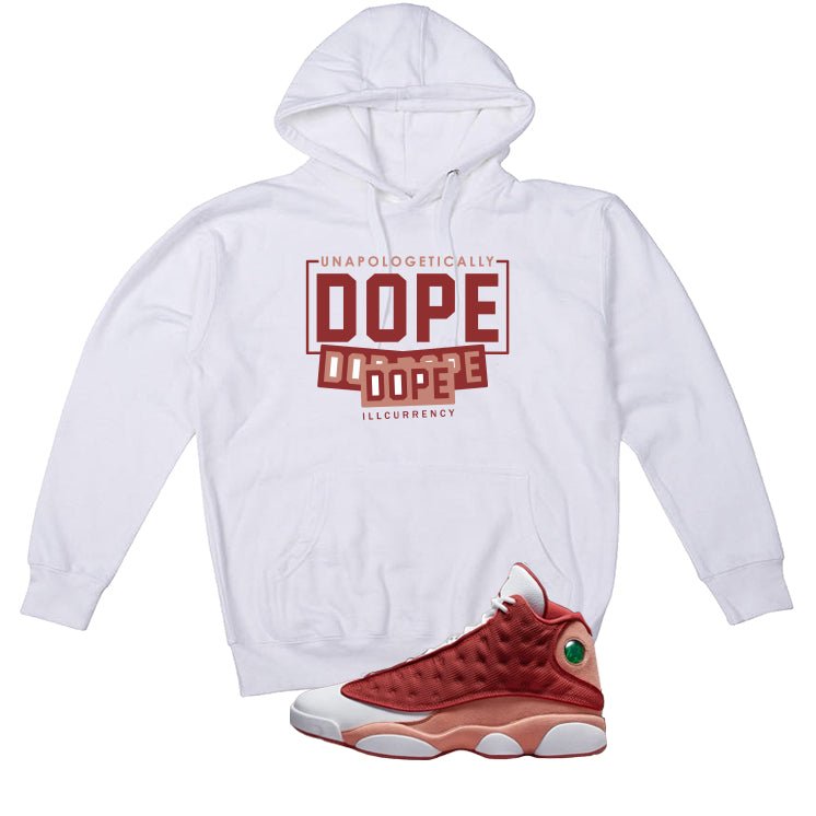 Air Jordan 13 Dune Red White T-Shirt (DOPE)| illcurrency