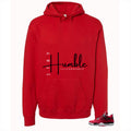 Air Jordan 4 Toro Bravo Matching T-Shirt, Sweatshirts, & Hoodies Red T-Shirt (Stay Humble)