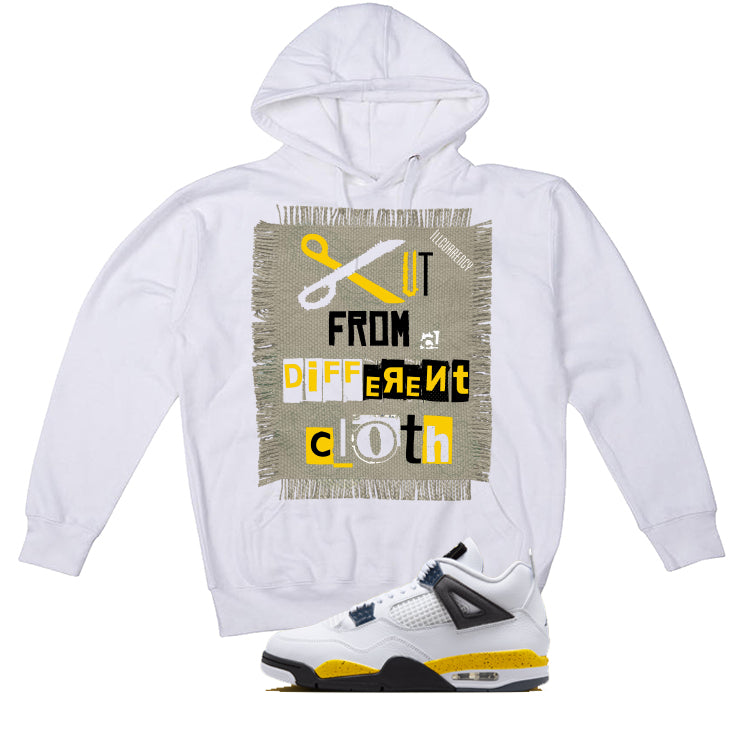 Air Jordan 4 Tour Yellow Matching T-Shirt Cut from a different cloth