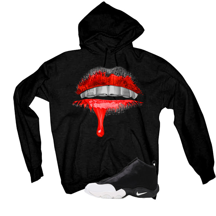 Nike Air Zoom Flight ’98 The Glove Matching T-Shirt Black T-Shirt (Lips)| illcurrency