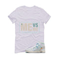 Off-White x Air Jordan 1 High OG Alaska Matching T-Shirt, Sweatshirts & Hoodies White T-Shirt (Me Vs Me)| illcurrency