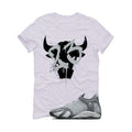 Air Jordan 14 “Flint Grey” | illcurrency White T-Shirt (Shadow Bull)