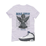 Air Jordan 9 Flint Grey Matching T-Shirt, Sweatshirts & Hoodies White T-Shirt (Holy Child)| illcurrency