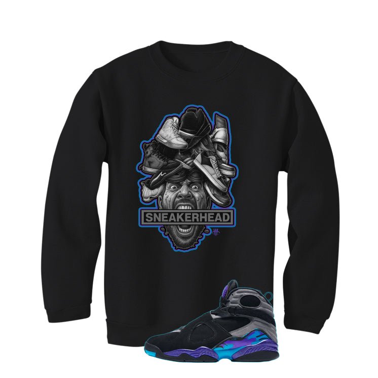 Air Jordan 8 OG Aqua Black T-Shirt (SneakerHead)| illcurrency