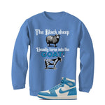 Air Jordan 1 High OG UNC Reimagined Carolina Blue T-Shirt (the black sheep usually turns into the GOAT!)| illcurrency