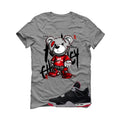 Air Jordan 4 Bred Matching T-Shirt Stitchez