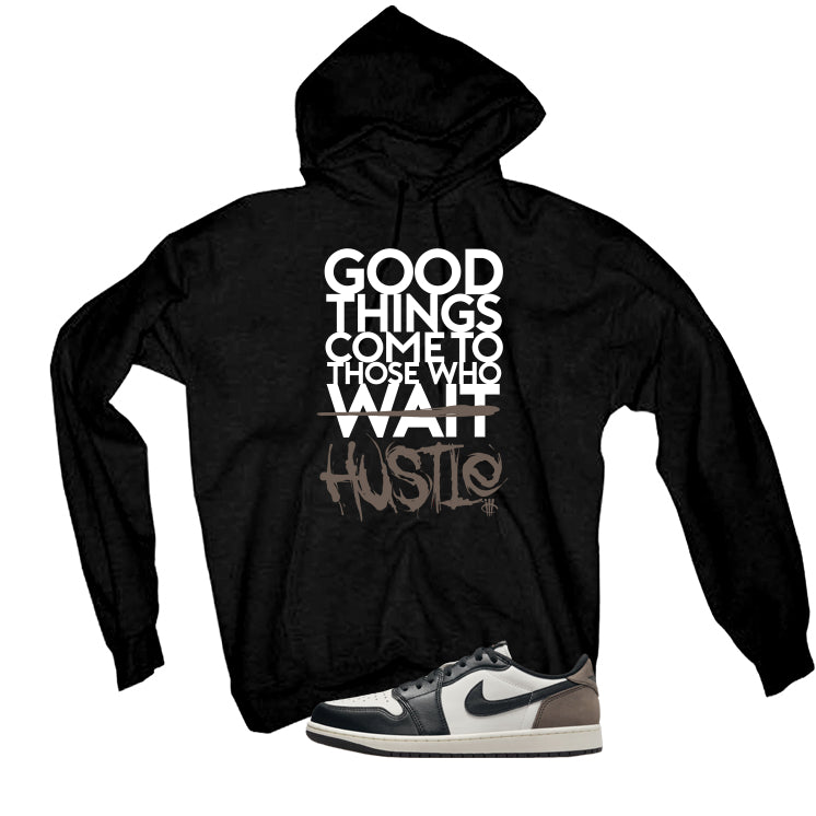 Air Jordan 1 Low OG Mocha Black T-Shirt (Good Things)| illcurrency