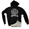 Air Jordan 5 SE “Sail”  Black T-Shirt (Toxic World)