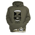 Air Jordan 1 Low OG Medium Olive Matching T-Shirt, Sweatshirts & Hoodies Military Green T-Shirt (Misunderstood)