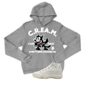 Air Jordan 11 WMNS Pearl Matching T-Shirt, Sweatshirts & Hoodies Grey T-Shirt (Cash Rules)