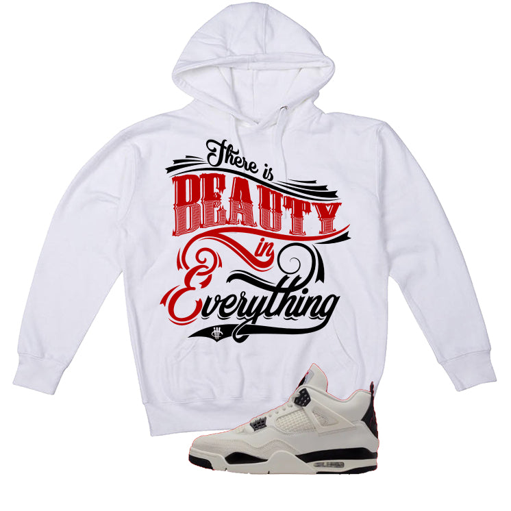 Air Jordan 4 Flight Club Matching T-Shirt, Sweatshirts & Hoodies White T-Shirt (Beauty in everything)| illcurrency