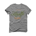 Air Jordan 5 “Olive” | illcurrency Grey T-Shirt (Hustle By Any Means)