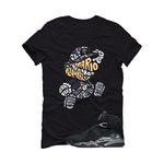 Air Jordan 8 Chrome Matching T-Shirt Black T-Shirt (Mario)| illcurrency