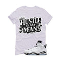 Air Jordan 6 Reverse Oreo White T-Shirt (Hustle By Any Means)| illcurrency