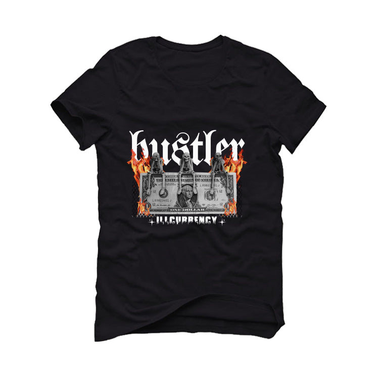 Air Jordan 4 Black Cat Matching T-Shirt, Sweatshirts & Hoodies Black T-Shirt (See No Evil Hustler)| illcurrency