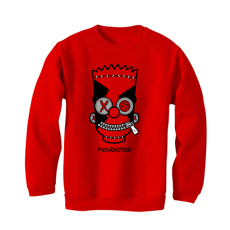 Air Jordan 4 Toro Bravo Matching T-Shirt, Sweatshirts, & Hoodies Red T-Shirt (Misunderstood)| illcurrency