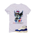 Air Jordan 11 Rare Air Matching T-Shirt, Sweatshirts & Hoodies White T-Shirt (Graffiti Angel)| illcurrency