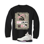 Air Jordan 5 OG 35th Anniversary Matching T-Shirt, Sweatshirts & Hoodies Black T-Shirt (Cut from a different cloth)| illcurrency