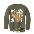 Air Jordan 3 Family Affair Matching T-Shirt, Sweatshirts & Hoodies Military Green T-Shirt (The Vision)