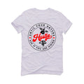 Air Jordan 2 Retro “White Fire Red Black Cement” | illcurrency White T-Shirt (Haters Catch Up)