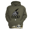 Air Jordan 1 Low OG Medium Olive Matching T-Shirt, Sweatshirts & Hoodies Military Green T-Shirt (Goat)