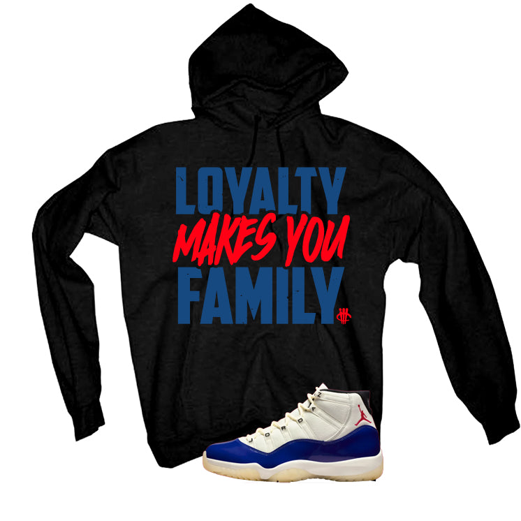 Air Jordan 11 Rare Air Matching T-Shirt, Sweatshirts & Hoodies Black T-Shirt (Loyalty)| illcurrency