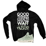 Air Jordan 4 WMNS Seafoam Black T-Shirt (Good Things)| illcurrency