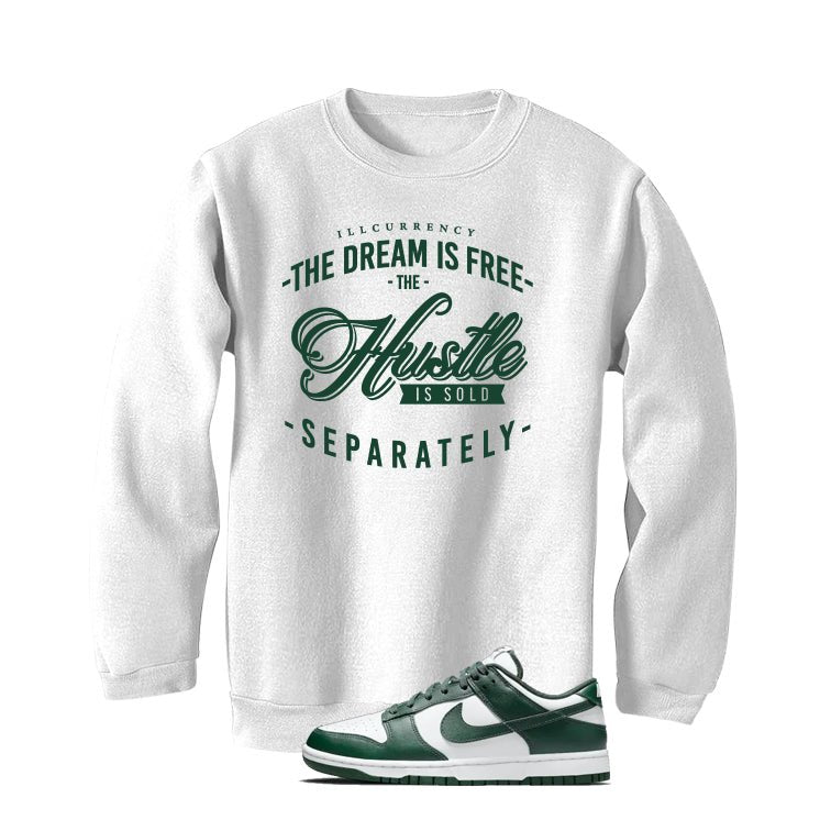 Nike Dunk Low Michigan State White T-Shirt (The dream is free)