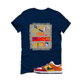 Nike Dunk Low CO.JP What The Navy Blue T-Shirt (Cut from a different cloth)| illcurrency