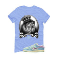 Verdy x Nike SB Dunk Low Visty Carolina Blue T-Shirt (King's Life)| illcurrency