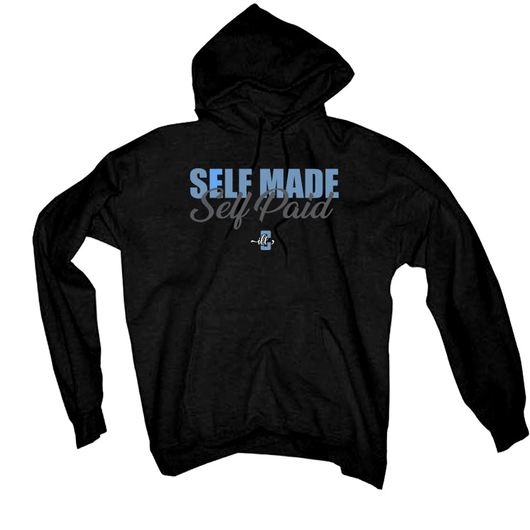 Air Jordan 7 “Chambray” | illcurrency Black T-Shirt (Self Made Self Paid)