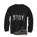 Air Jordan 4 Cave Stone Black T-Shirt (Stay True)| illcurrency