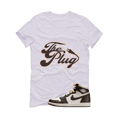 Air Jordan 1 High OG Baroque Brown White T-Shirt (The Plug)| illcurrency