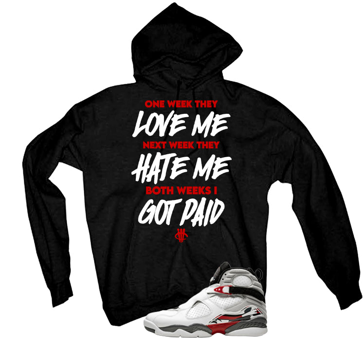 Air Jordan 8 Bugs Bunny Matching T-Shirt, Sweatshirts & Hoodies Black T-Shirt (Paid)| illcurrency