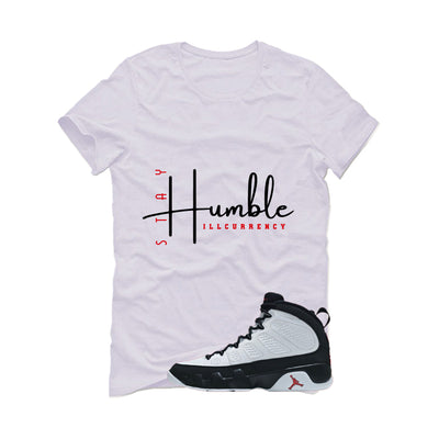 Air Jordan 9 OG Space Jam Matching T-Shirt Stay Humble
