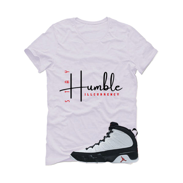 Air Jordan 9 OG Space Jam Matching T-Shirt Stay Humble