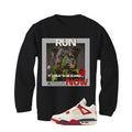 Nigel Sylvester x Air Jordan 4 Brick After Brick Matching T-Shirt, Sweatshirts, & Hoodies Black T-Shirt (Run)