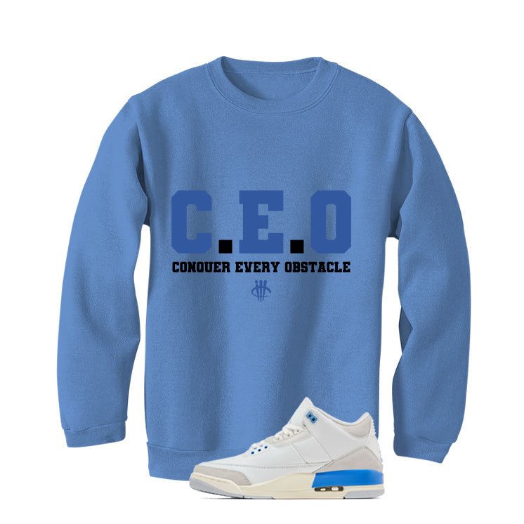Air Jordan 3 Lucky Shorts Carolina Blue T-Shirt (CEO)| illcurrency