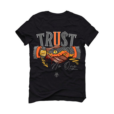 Air Jordan 3 Retro “Fear” | illcurrency Black T-Shirt (TRUST NO ONE)