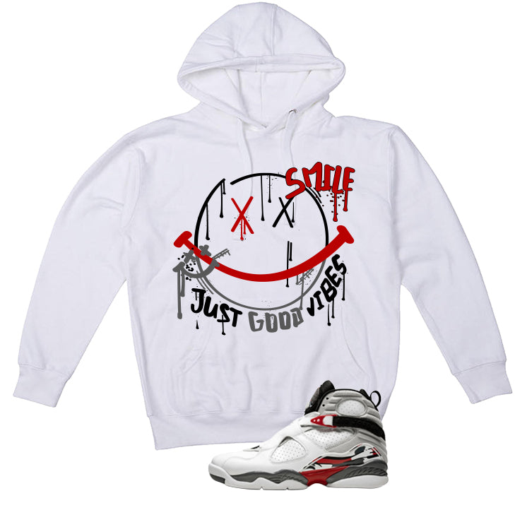 Air Jordan 8 Bugs Bunny Matching T-Shirt, Sweatshirts & Hoodies White T-Shirt (Smile)| illcurrency